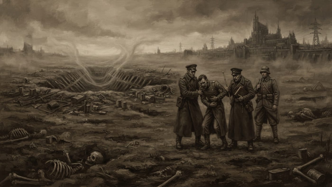 Liturgy of Satiation — Liturgy of Satiation, rendered as oil-painting.