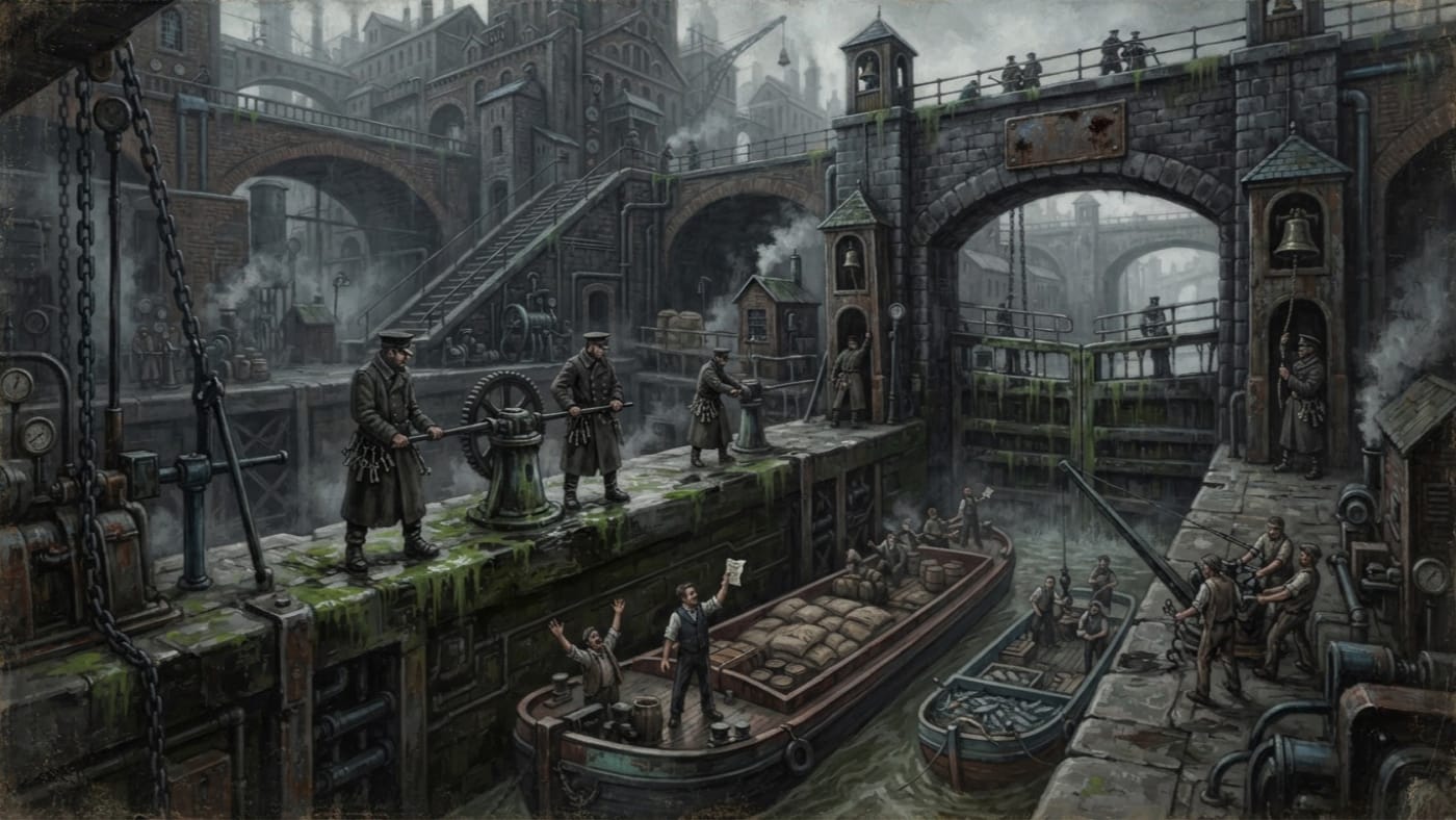 Lock Authority — Lock Authority, rendered as oil-painting.