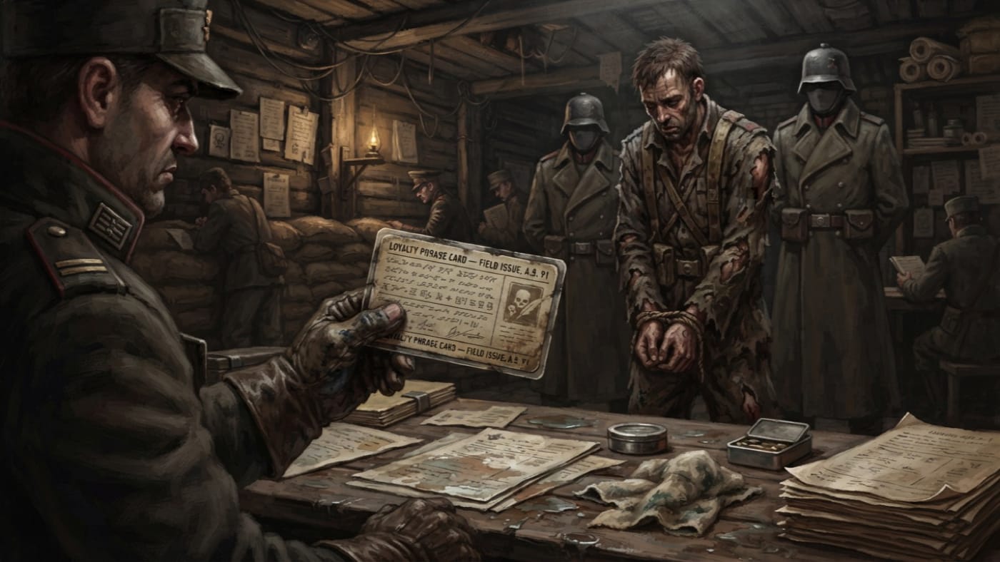 Loyalty Phrasing Rubric — Loyalty Phrasing Rubric, rendered as oil-painting.