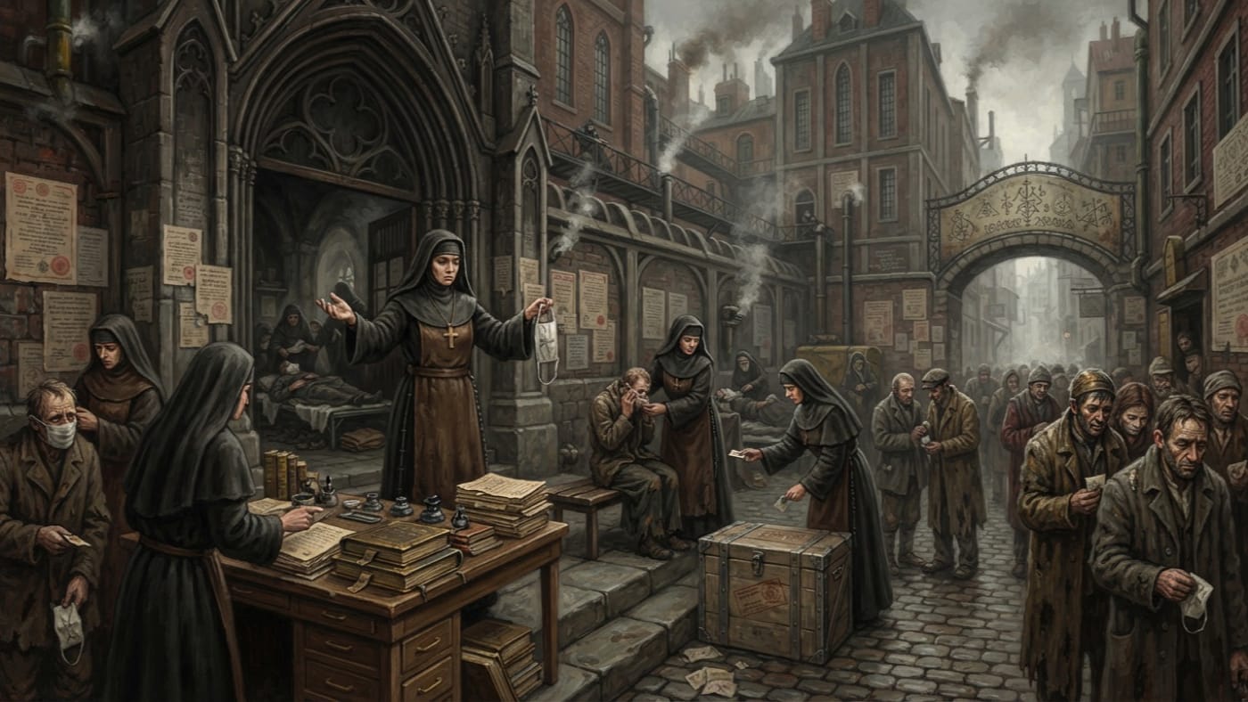 Lungward Sisters — Lungward Sisters, rendered as oil-painting.