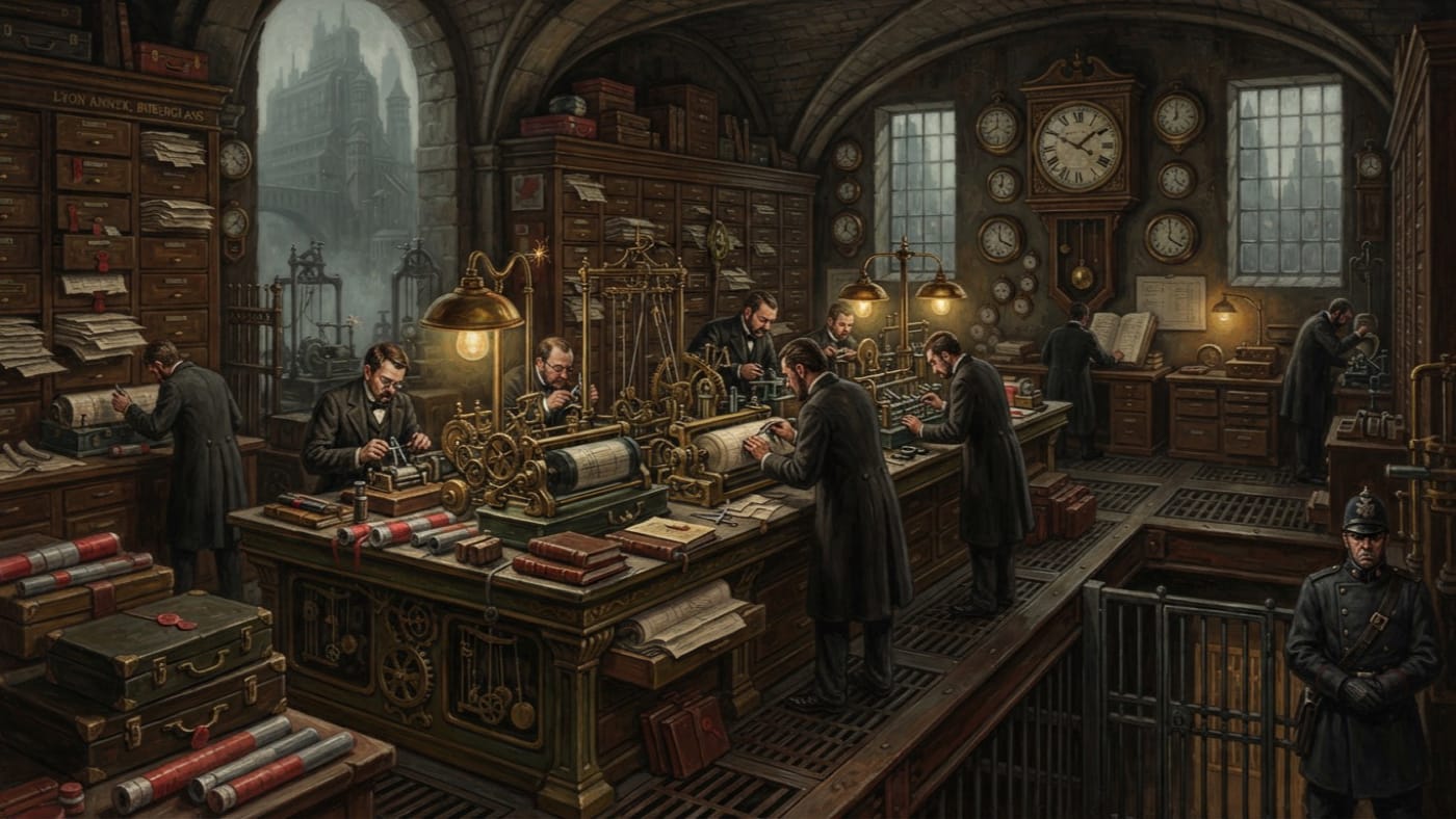 Lyon Annex — Lyon Annex, rendered as oil-painting.
