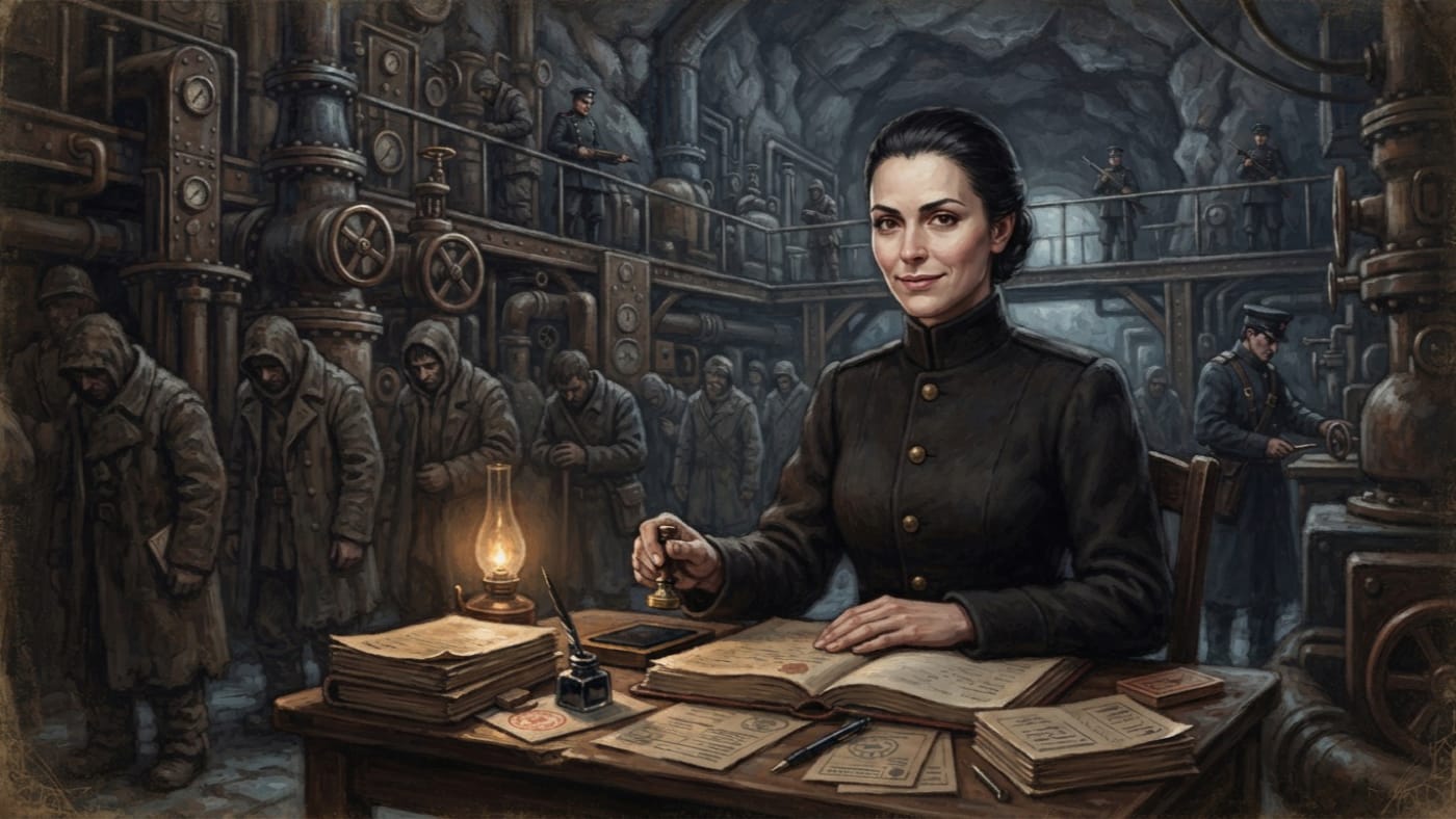 Lysa Murne — Lysa Murne, rendered as oil-painting.