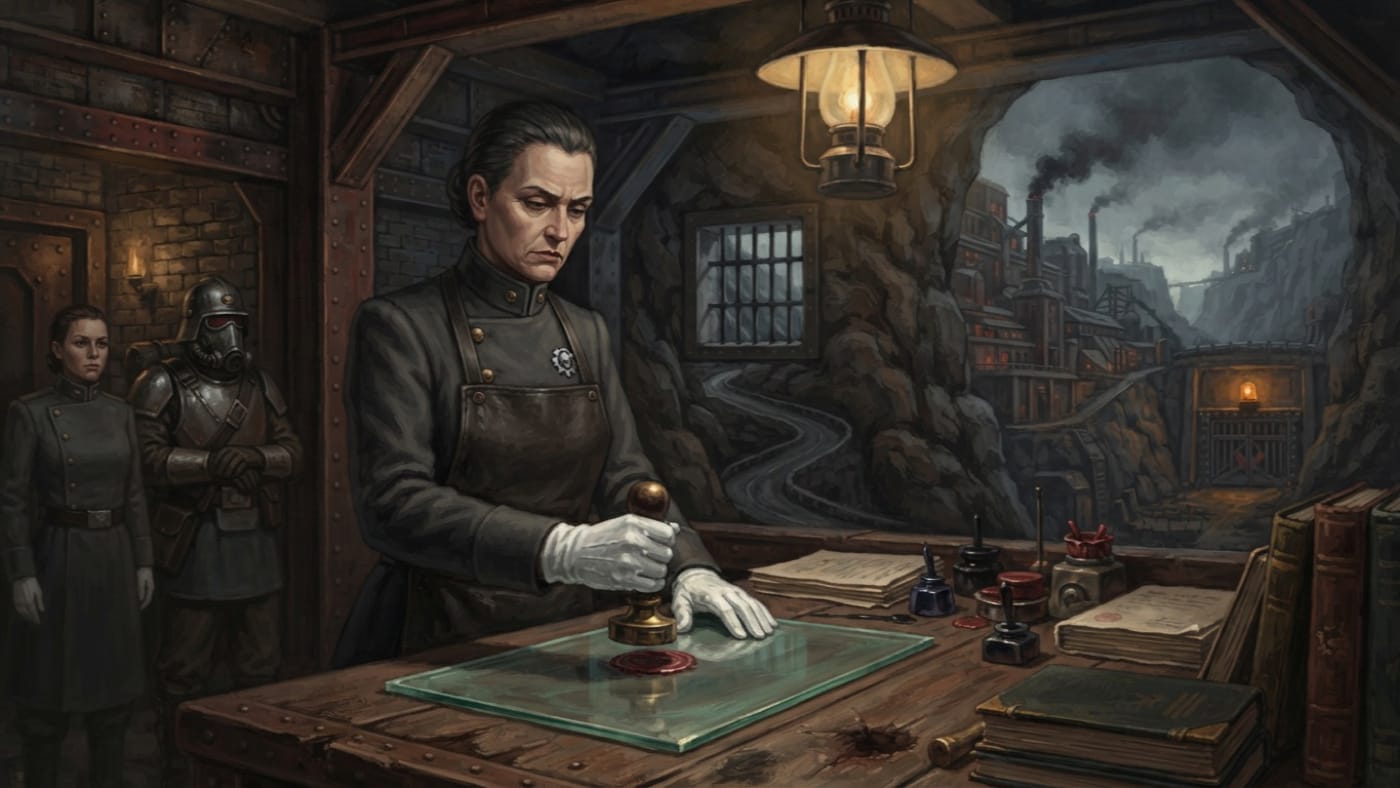 Maelin Rook — Maelin Rook, rendered as oil-painting.