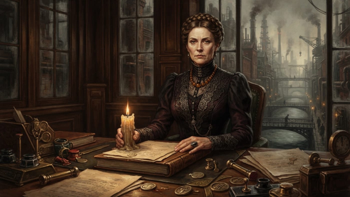 Lady Maris Wick — Lady Maris Wick, rendered as oil-painting.
