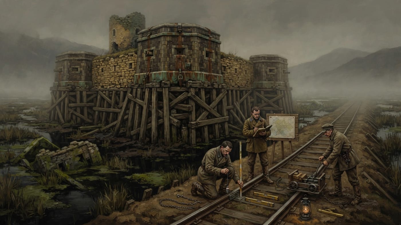 Marsh Cartography Division — Marsh Cartography Division, rendered as oil-painting.