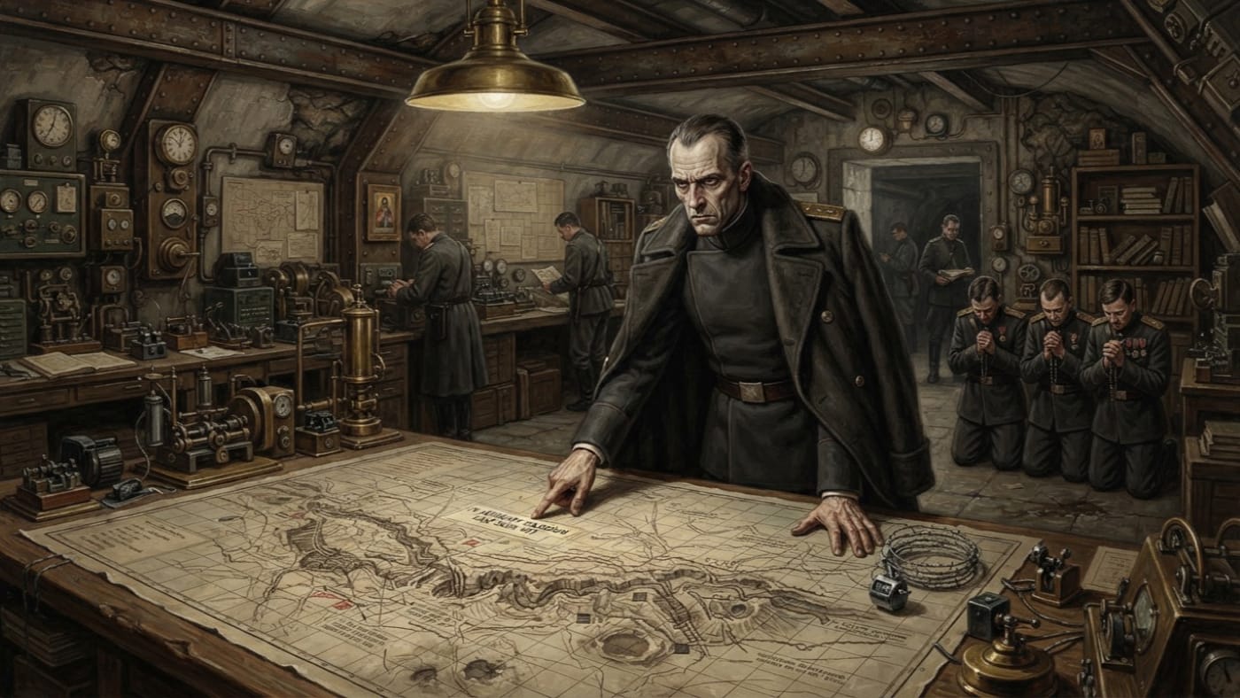 Marshal Vaubret — Marshal Vaubret, rendered as oil-painting.