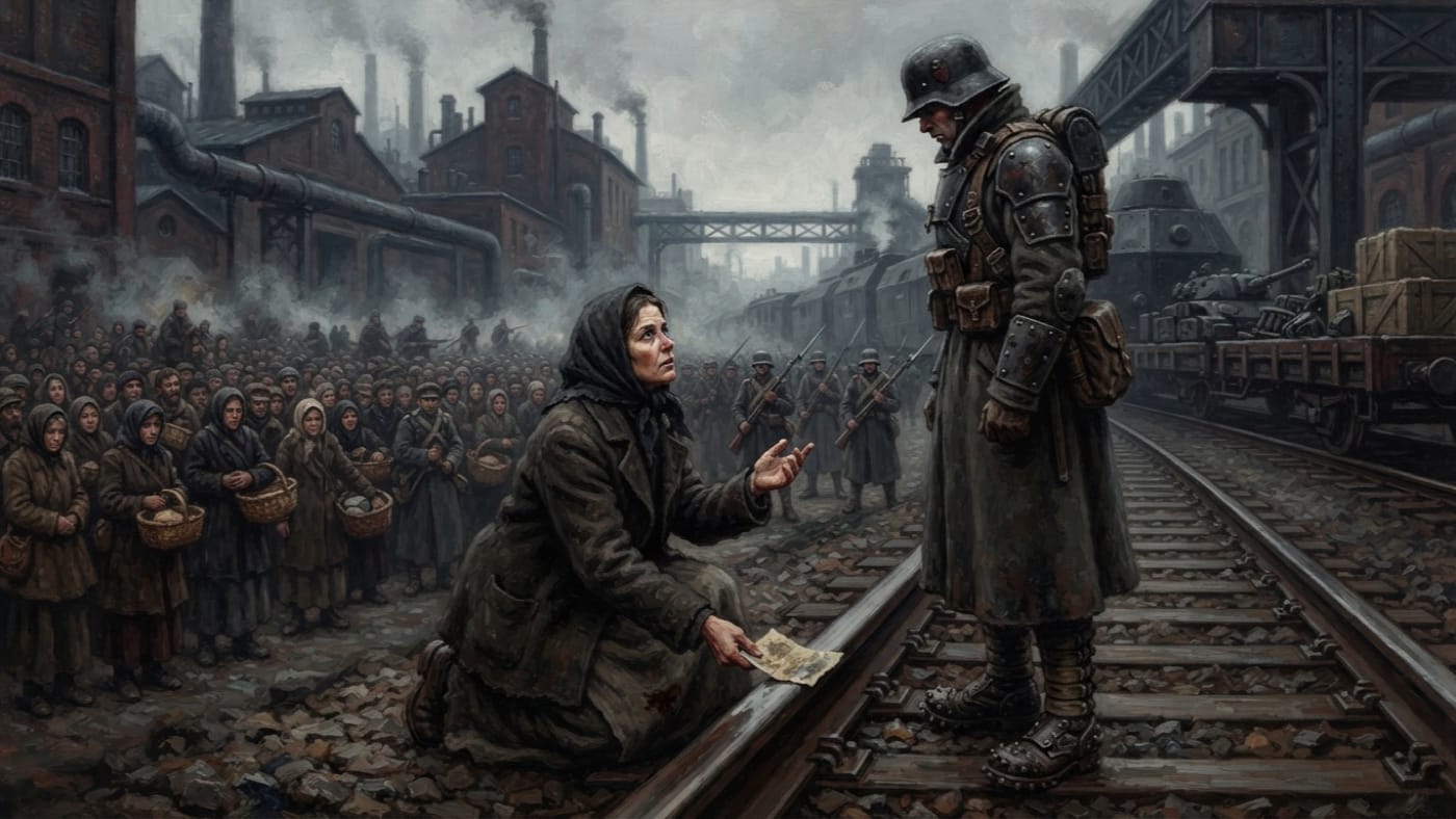 Marta Krol — Marta Krol, rendered as oil-painting.