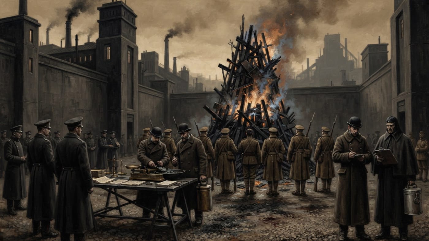 Martial Code 14-D — Martial Code 14-D, rendered as oil-painting.