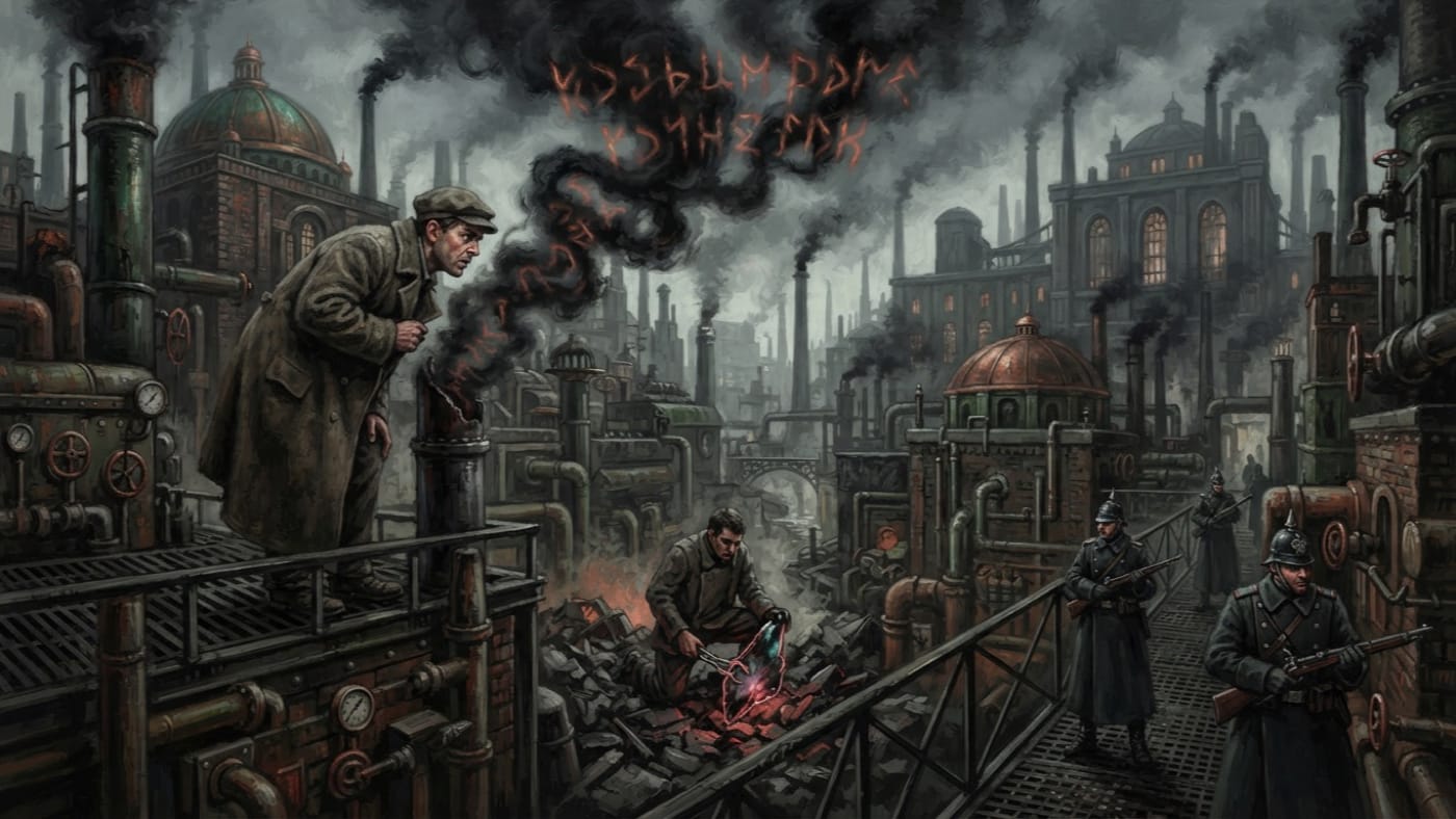 Martial Code 22-A — Martial Code 22-A, rendered as oil-painting.