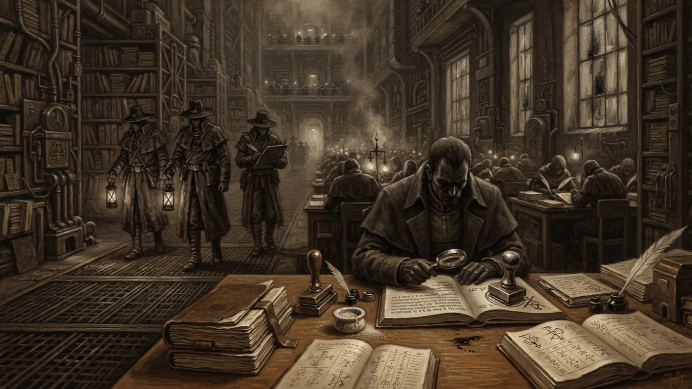 Martial Code 22-B — Martial Code 22-B, rendered as oil-painting.