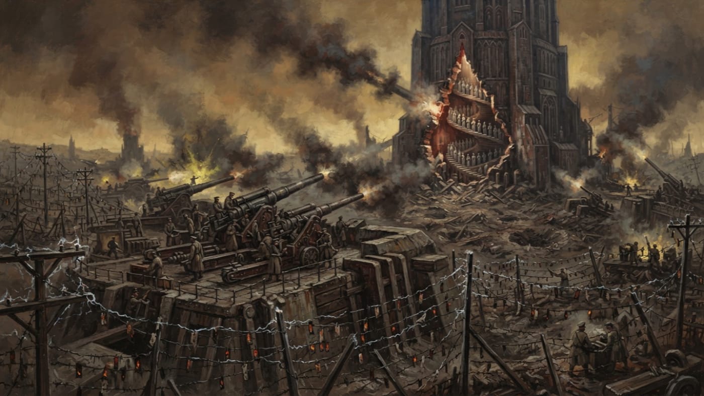 Martyrs' Teeth — Martyrs' Teeth, rendered as oil-painting.
