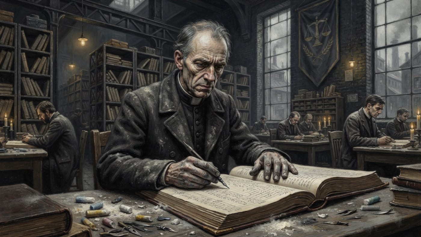 Prefect Marwen Kile — Prefect Marwen Kile, rendered as oil-painting.