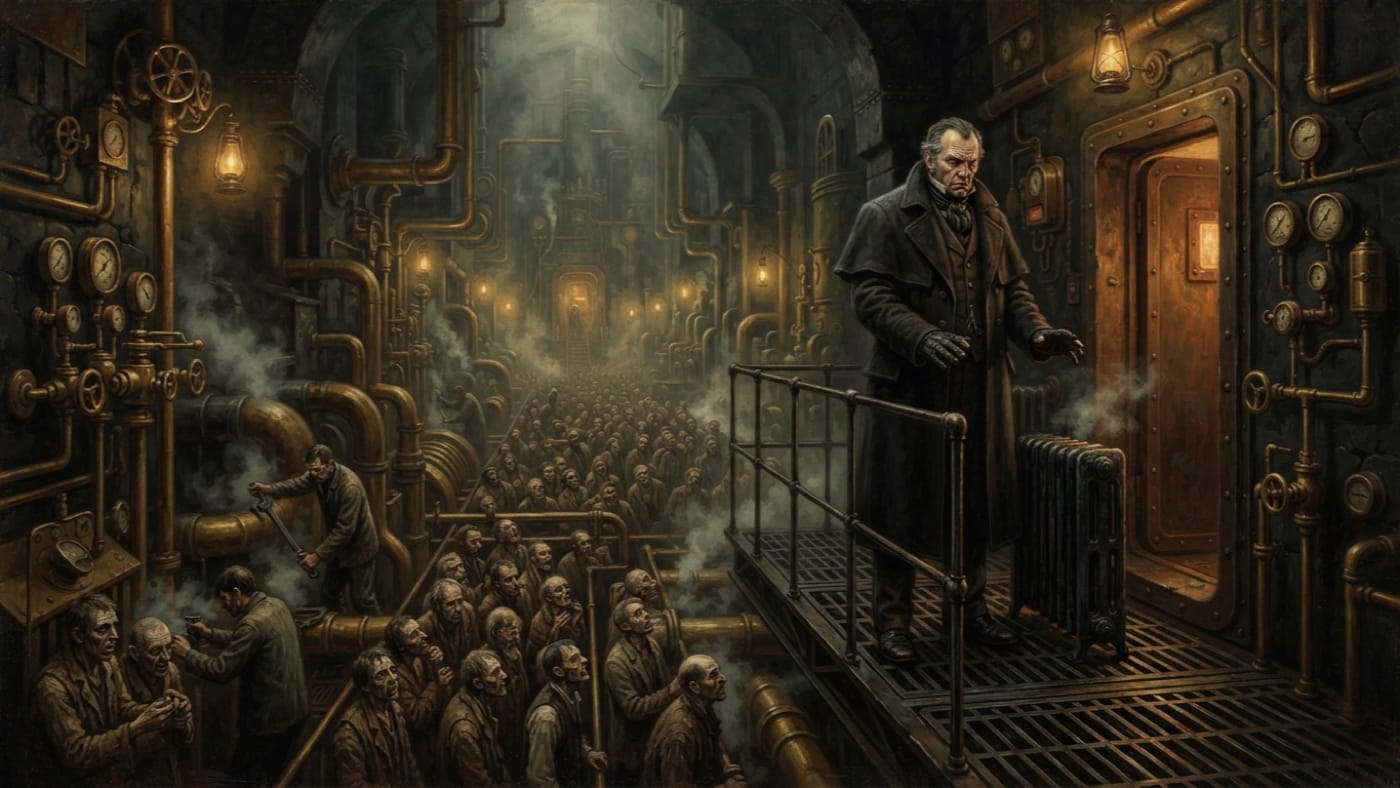 Master Cantor — Master Cantor, rendered as oil-painting.