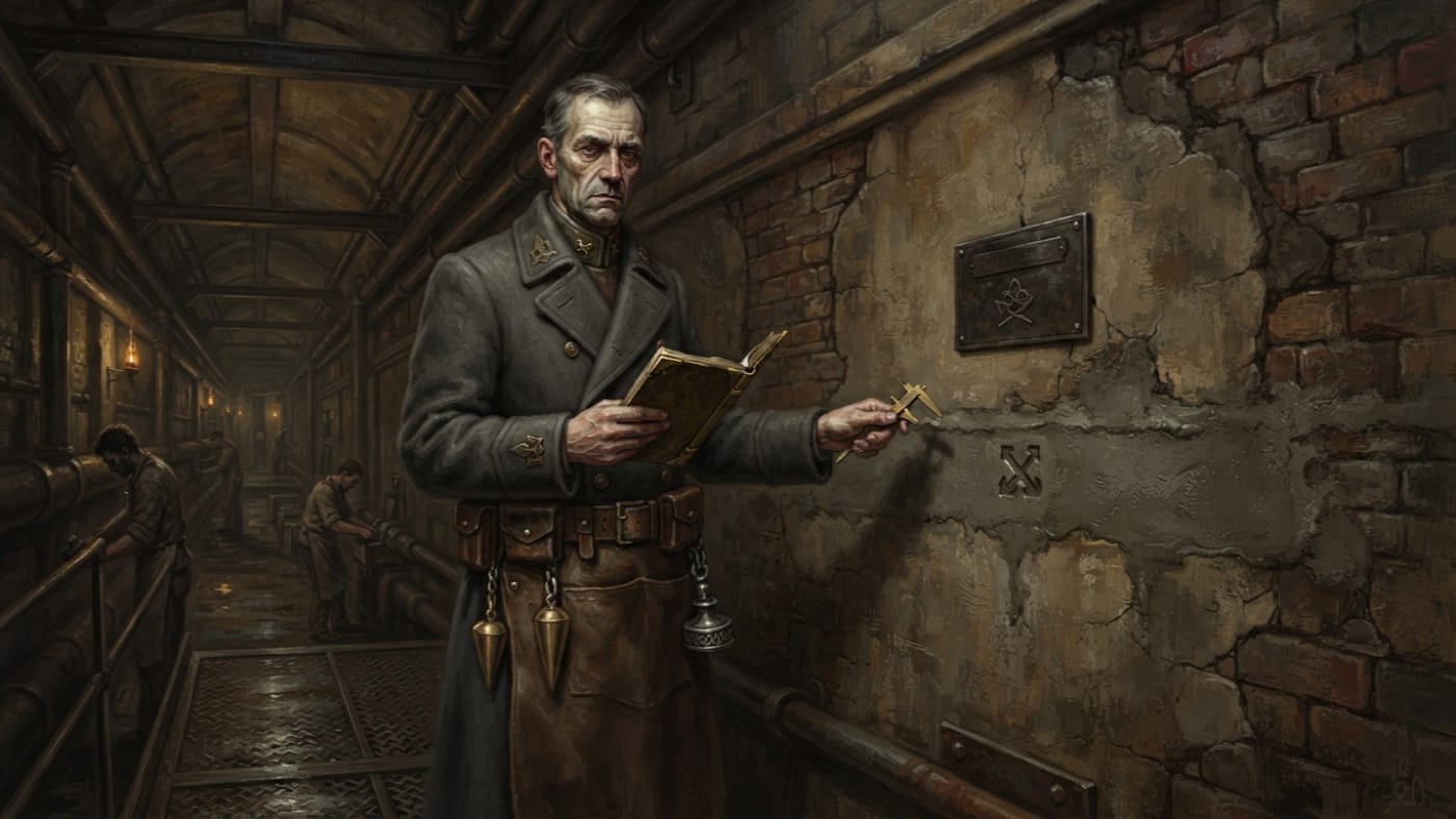 Master Sealer — Master Sealer, rendered as oil-painting.