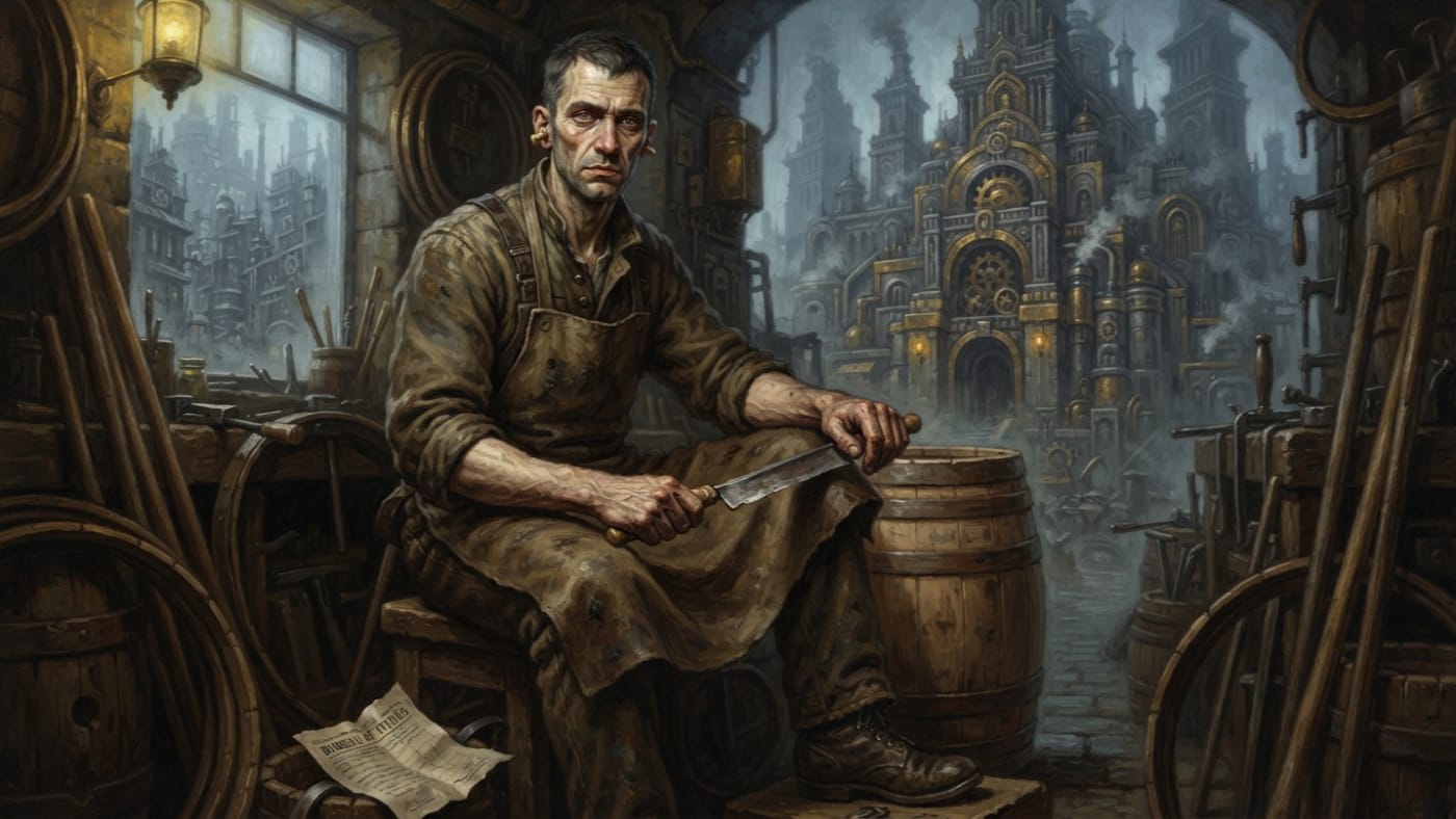 Matej Sorn — Matej Sorn, rendered as oil-painting.