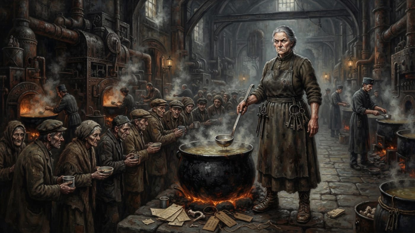 Matron Ilka — Matron Ilka, rendered as oil-painting.
