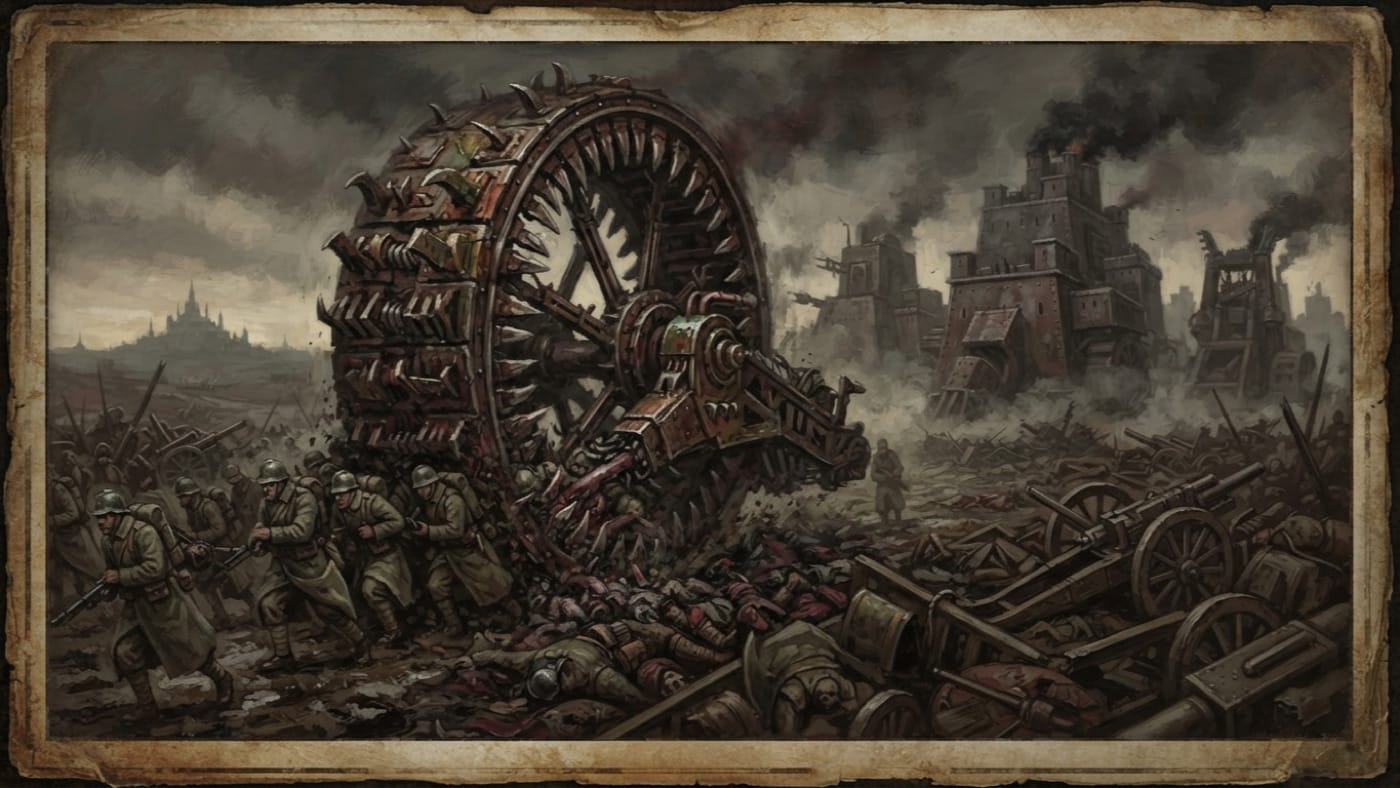 Mawwheel — Mawwheel, rendered as oil-painting.