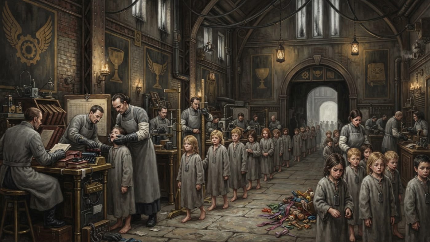 Mercy Orphanarii — Mercy Orphanarii, rendered as oil-painting.