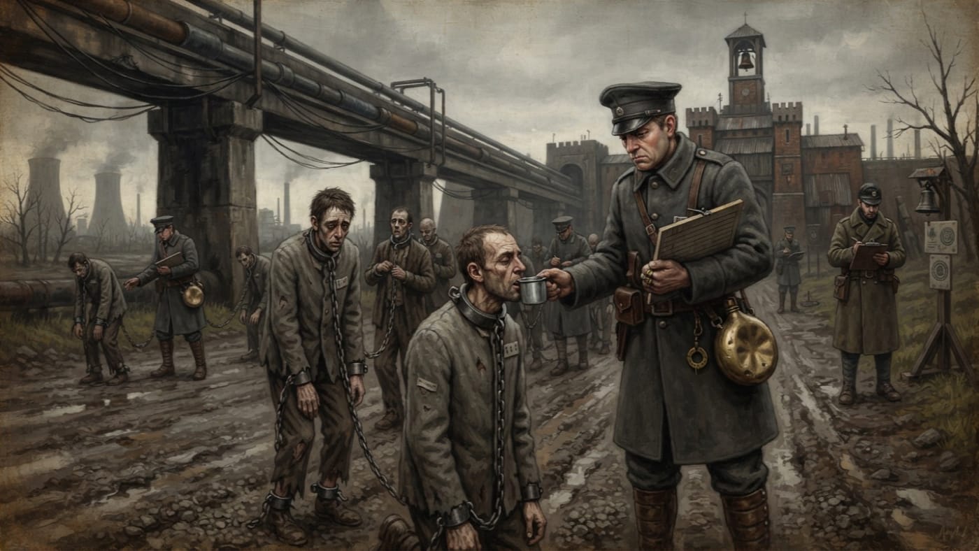 Mercy Quota System — Mercy Quota System, rendered as oil-painting.