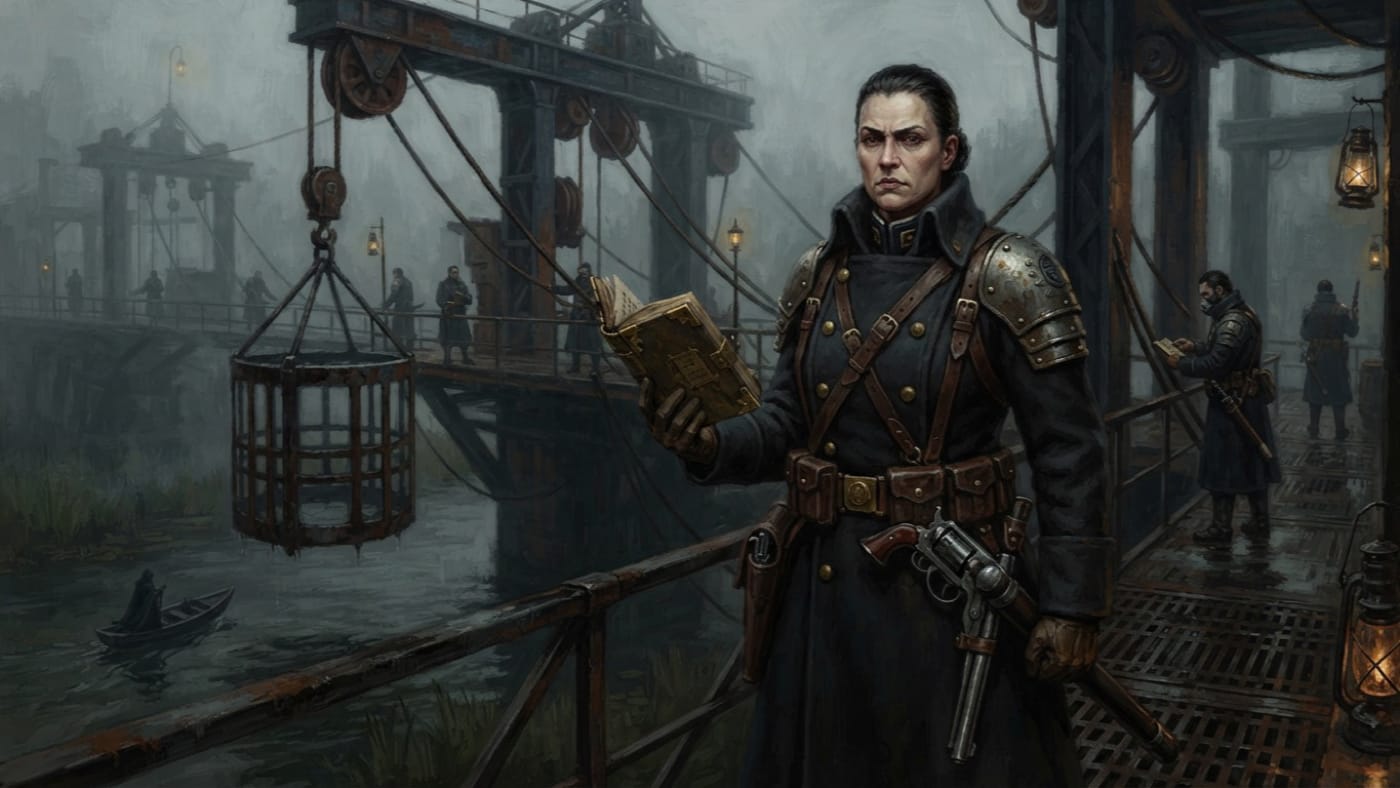 Provost-Captain Merrow Venn — Provost-Captain Merrow Venn, rendered as oil-painting.