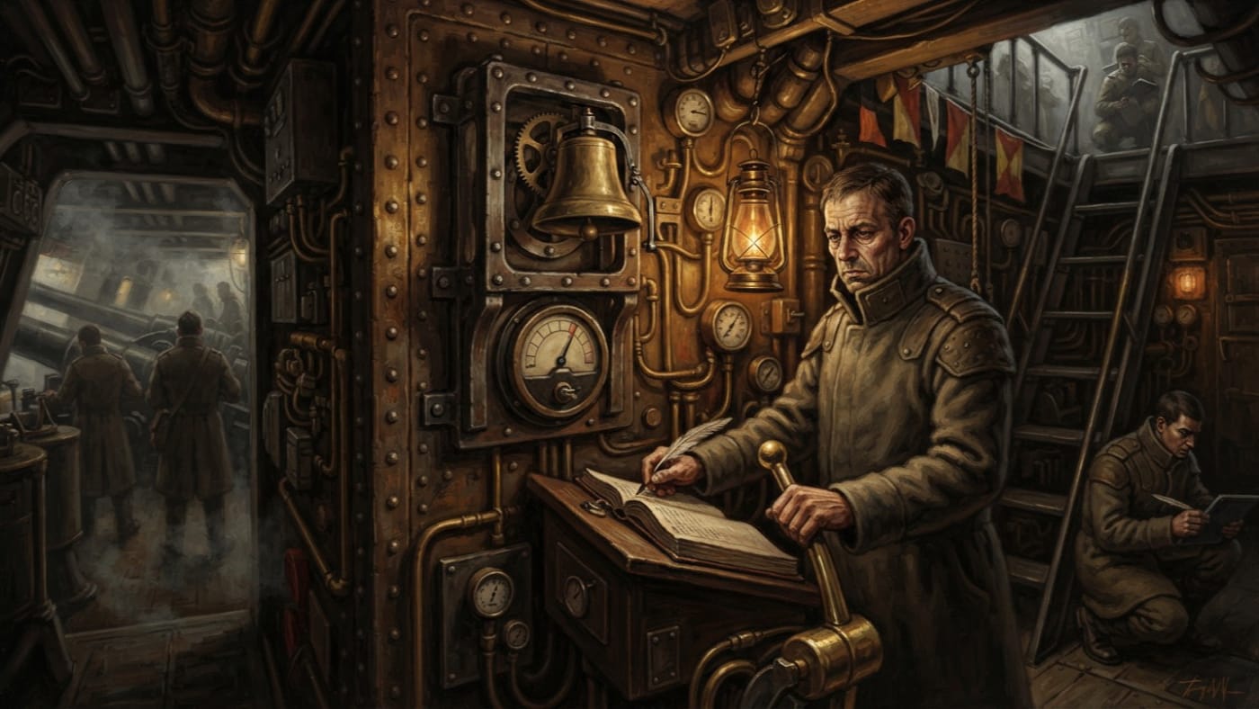 Metronome Bell — Metronome Bell, rendered as oil-painting.