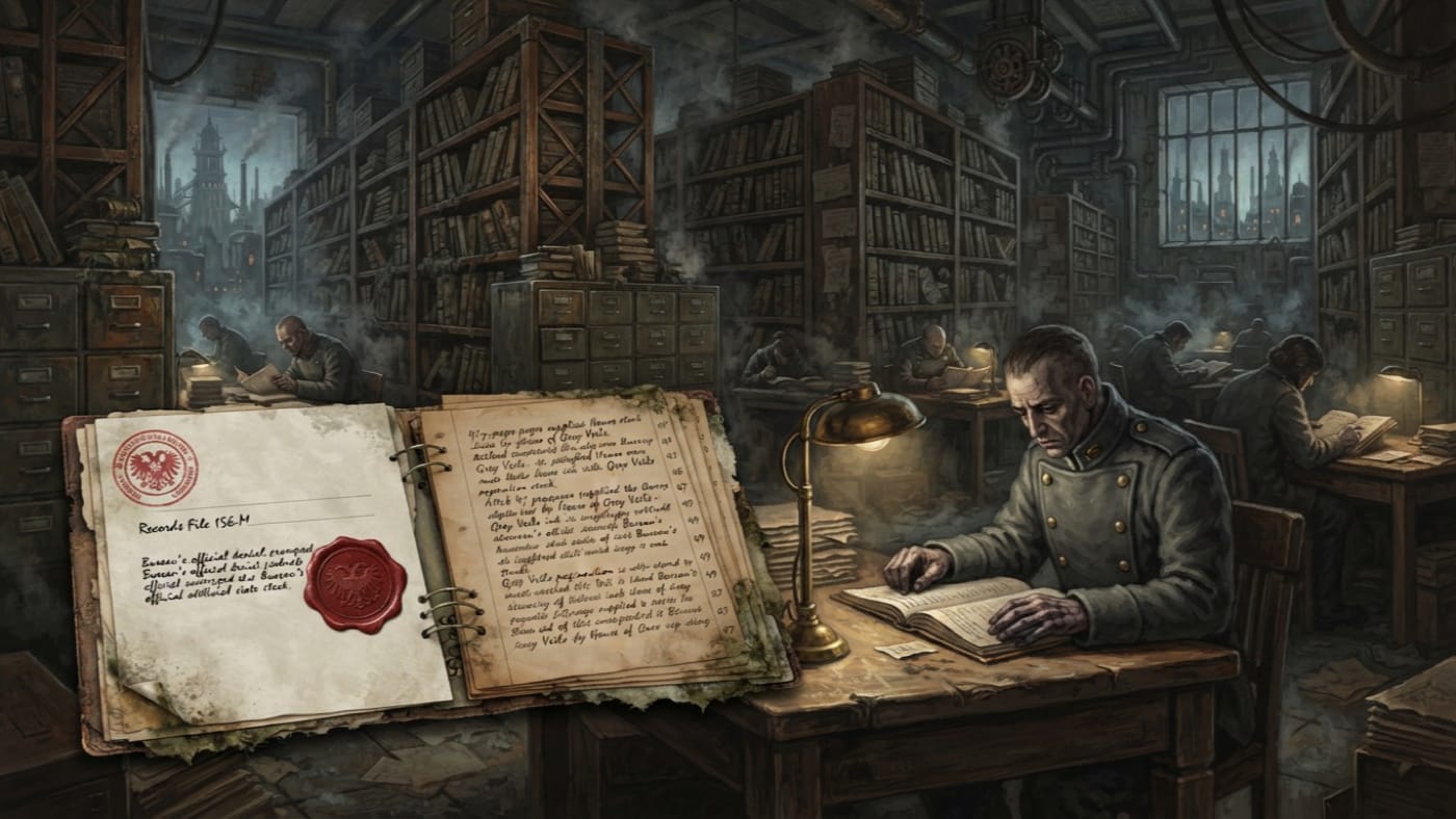 Mold Ledger Rot — Mold Ledger Rot, rendered as oil-painting.
