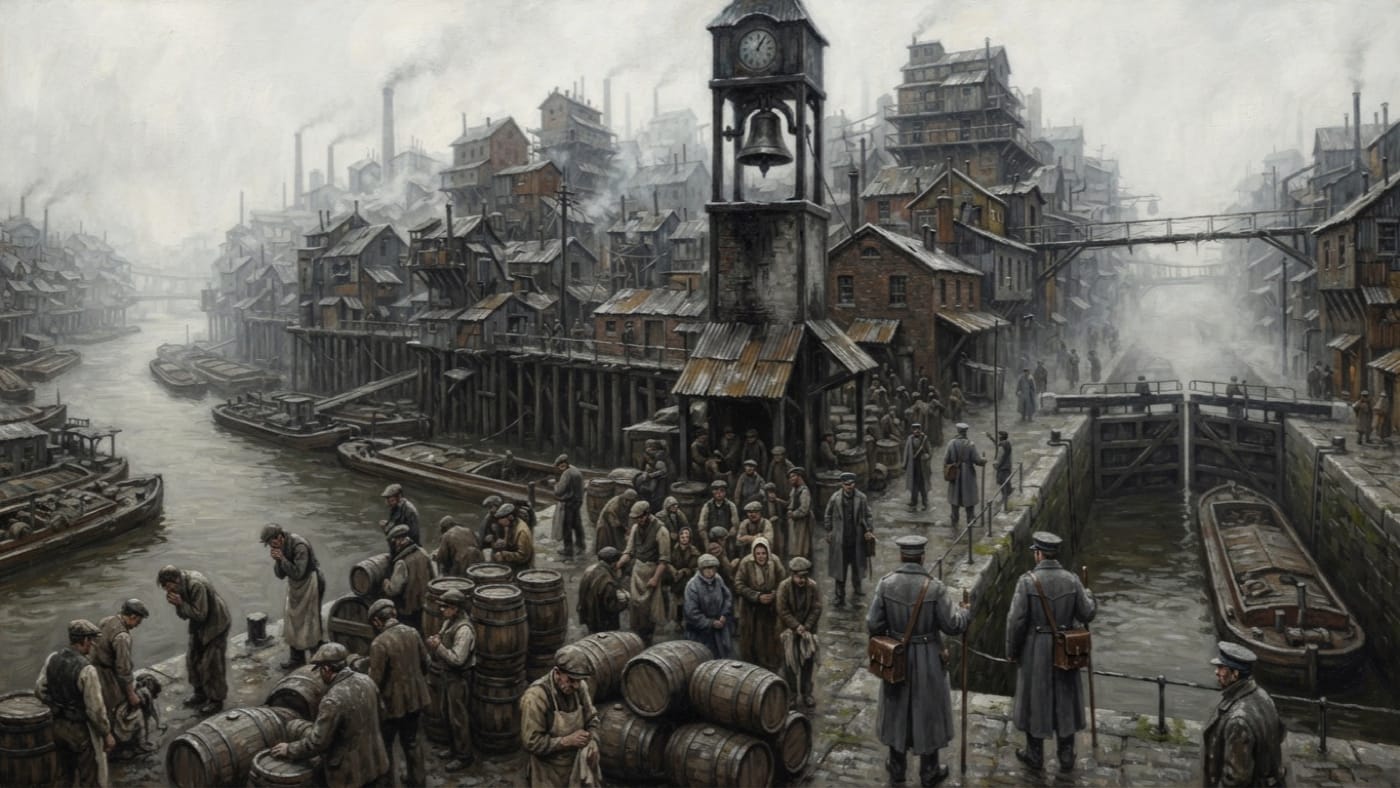 Mournwater — Mournwater, rendered as oil-painting.