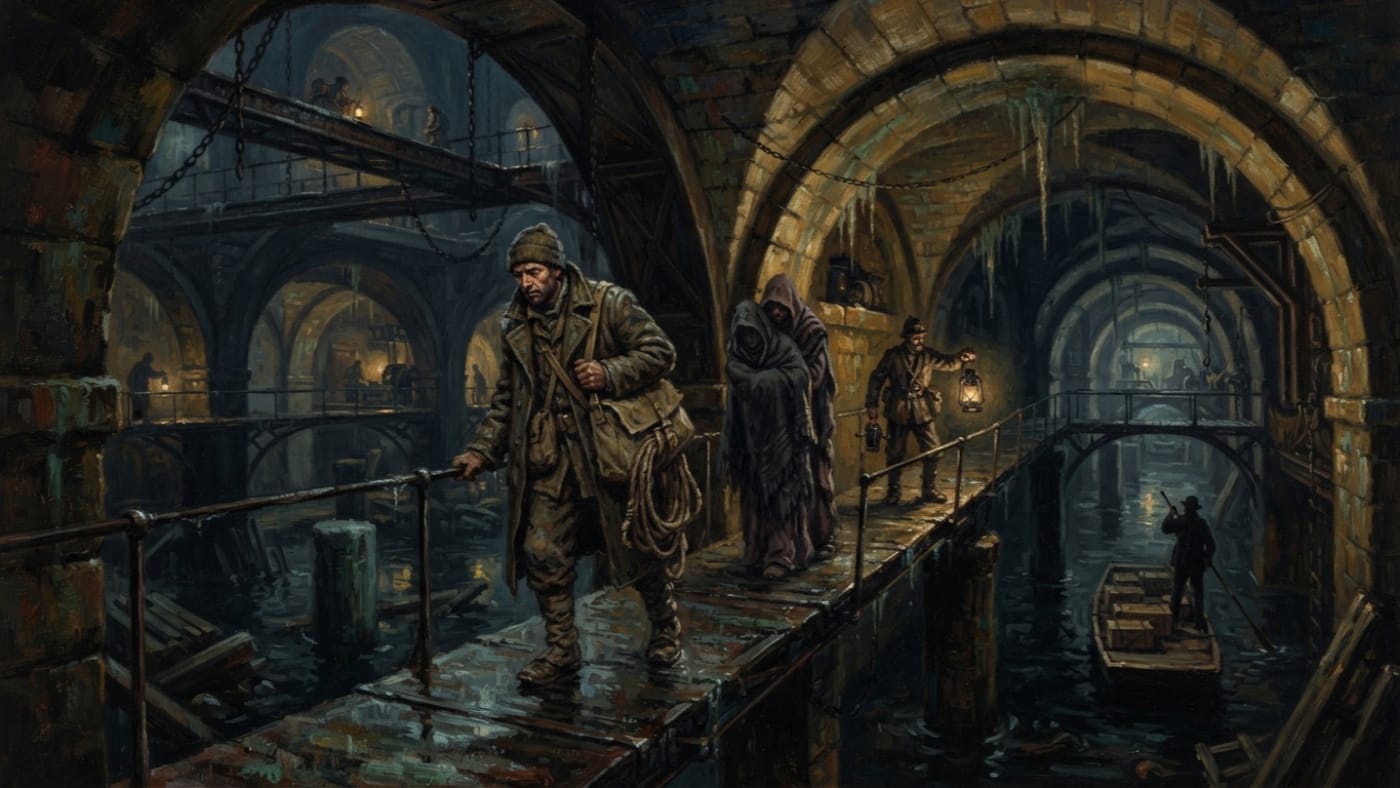 Mudkeys — Mudkeys, rendered as oil-painting.