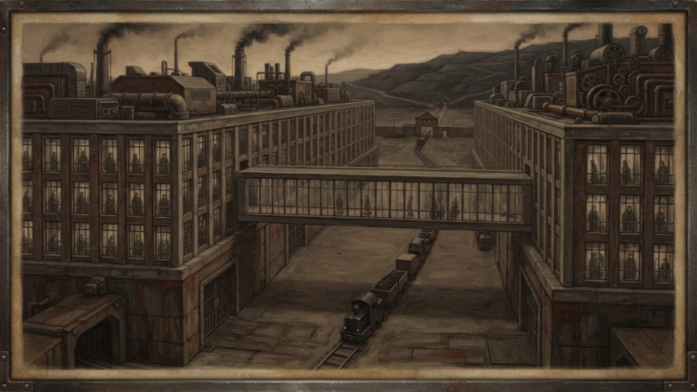 Nameless Hostels — Nameless Hostels, rendered as oil-painting.
