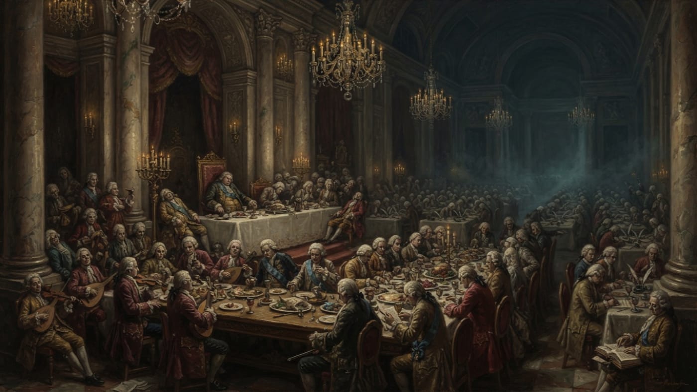 Night of a Thousand Lamps — Night of a Thousand Lamps, rendered as oil-painting.
