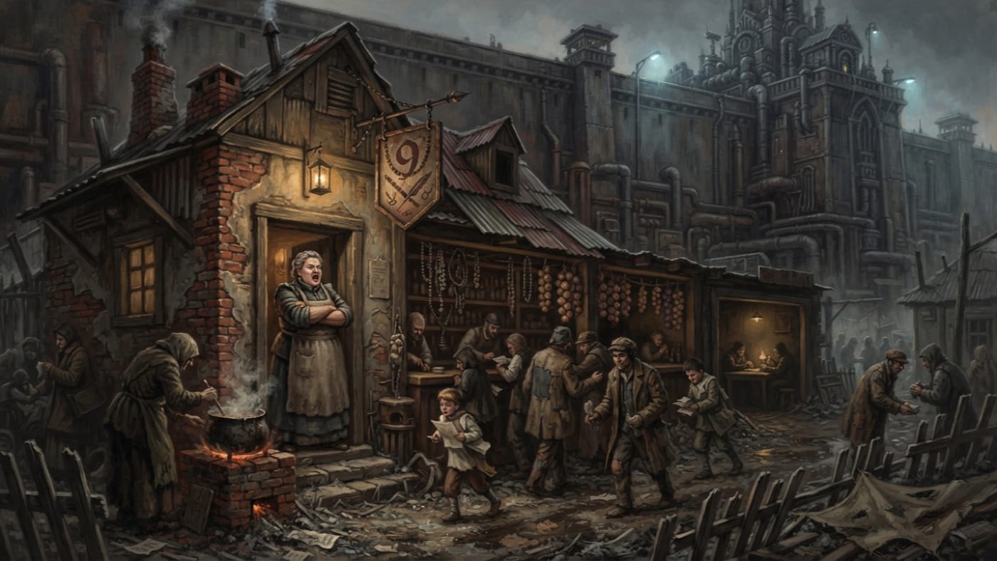 Ninth Count — Ninth Count, rendered as oil-painting.