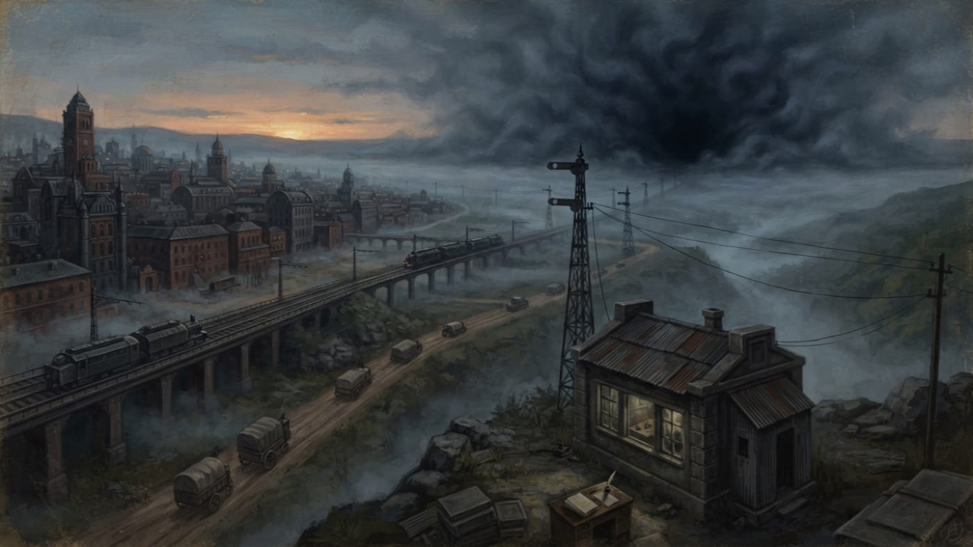 Niš — Niš, rendered as oil-painting.