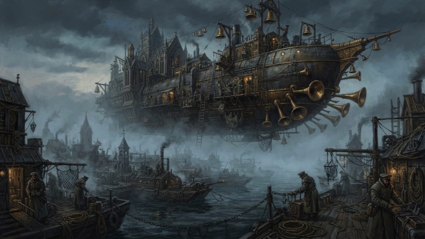 Northern Bellway — Northern Bellway, rendered as oil-painting.