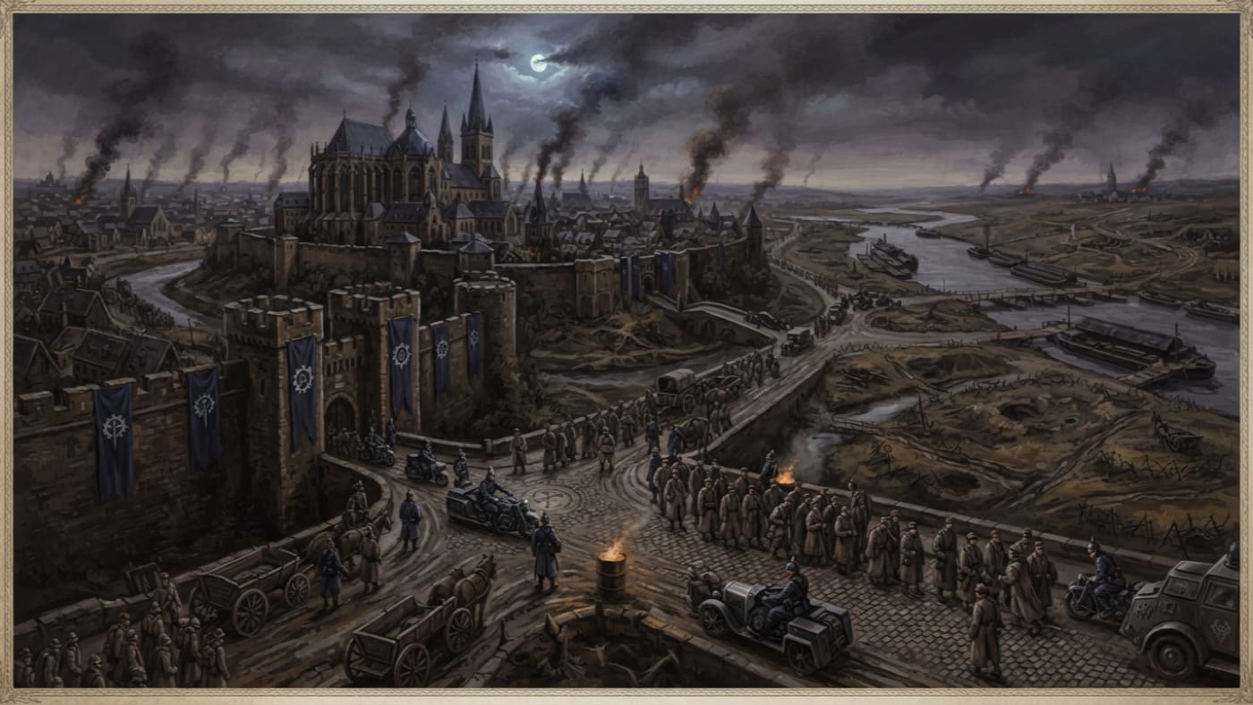 Northern Coalition — Northern Coalition, rendered as oil-painting.