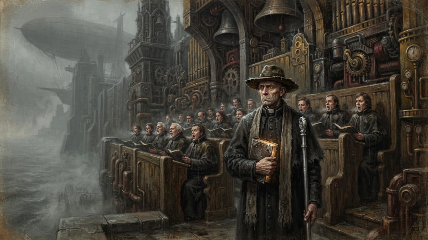 Northern Liturgical Inspector — Northern Liturgical Inspector, rendered as oil-painting.