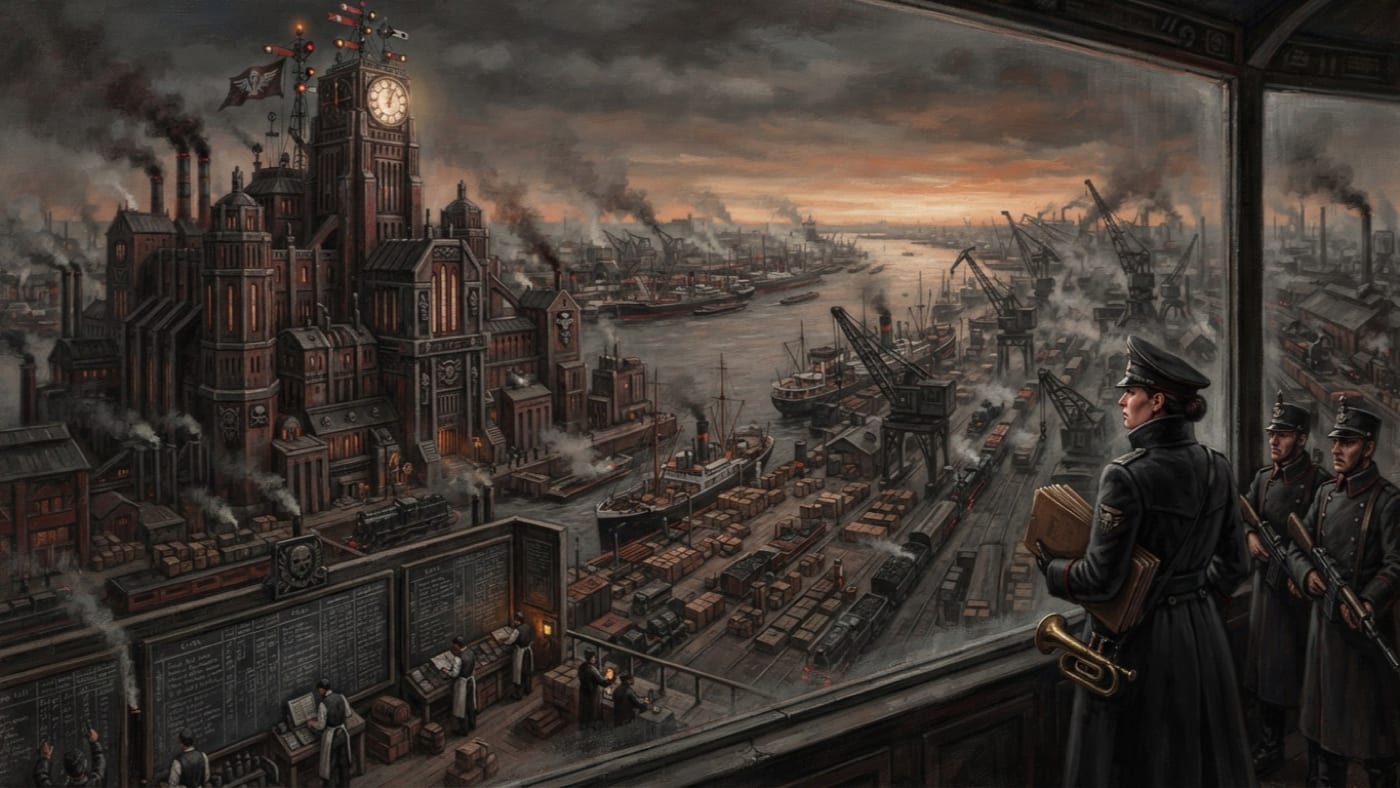 Northern Maritime Chapterhouse — Northern Maritime Chapterhouse, rendered as oil-painting.