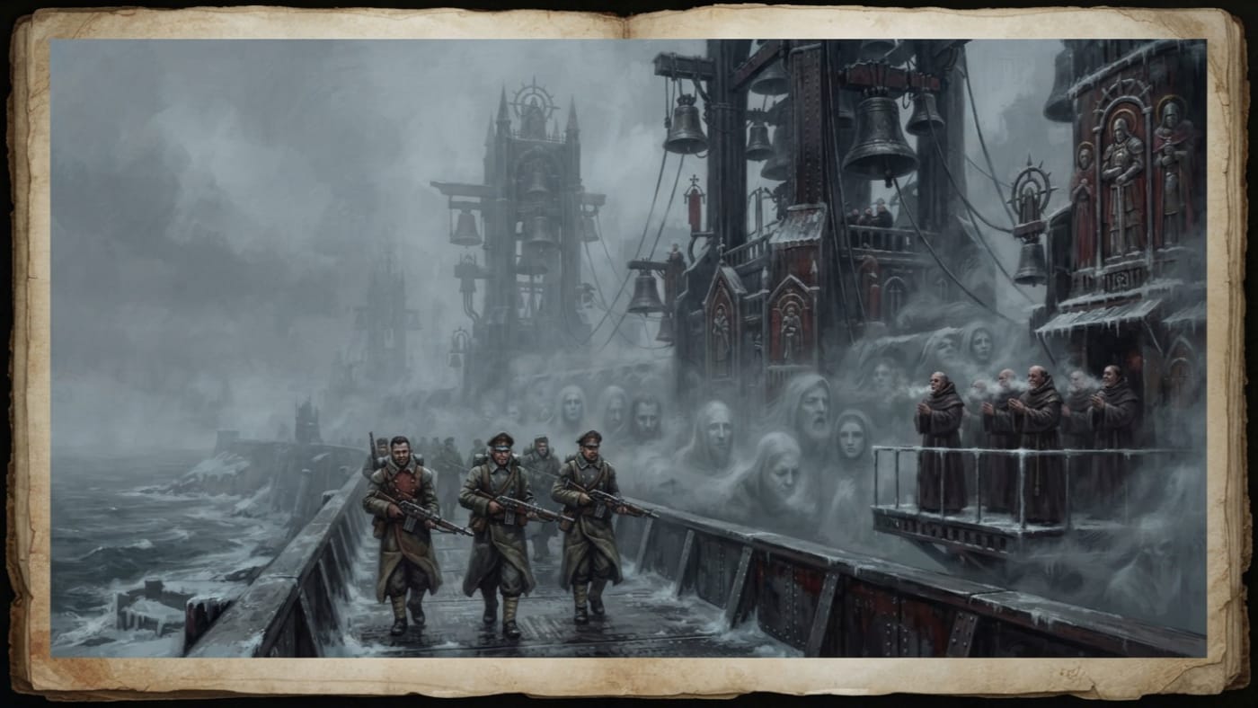 Northern Theater Assessment — Northern Theater Assessment, rendered as oil-painting.