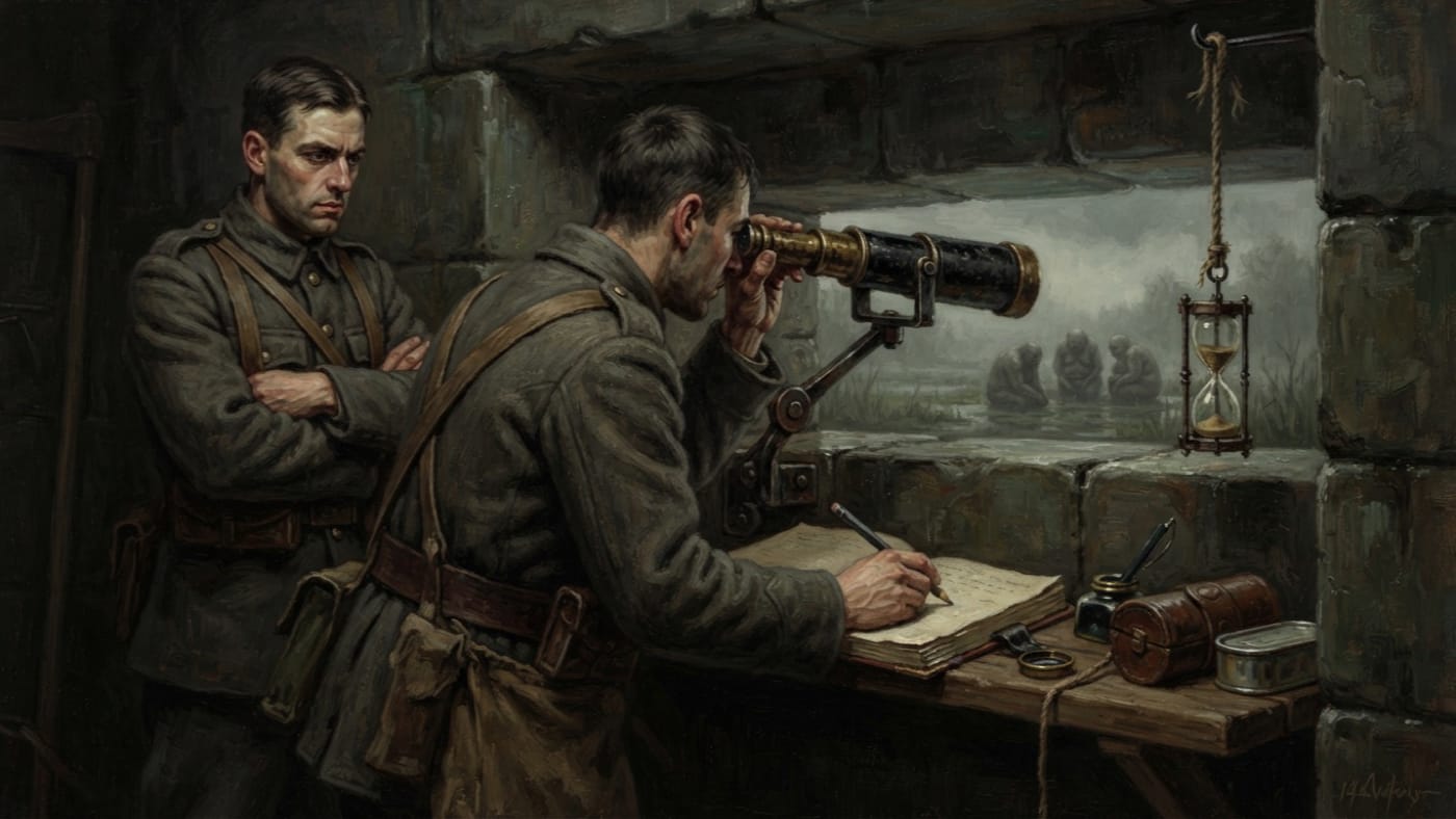 Observation Post Sigma-7 — Observation Post Sigma-7, rendered as oil-painting.