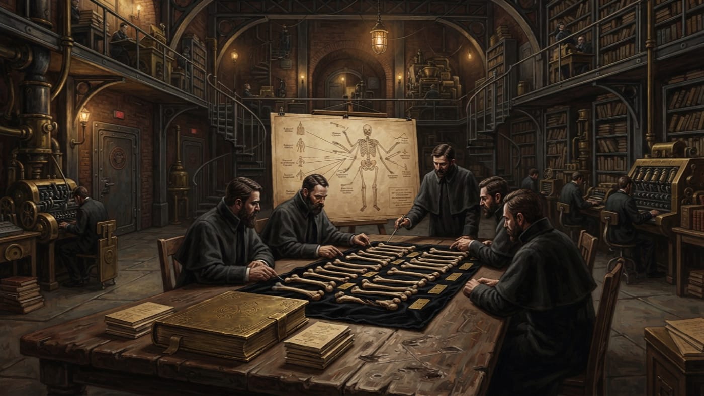 On the Statistical Distribution of Relics — On the Statistical Distribution of Relics, rendered as oil-painting.