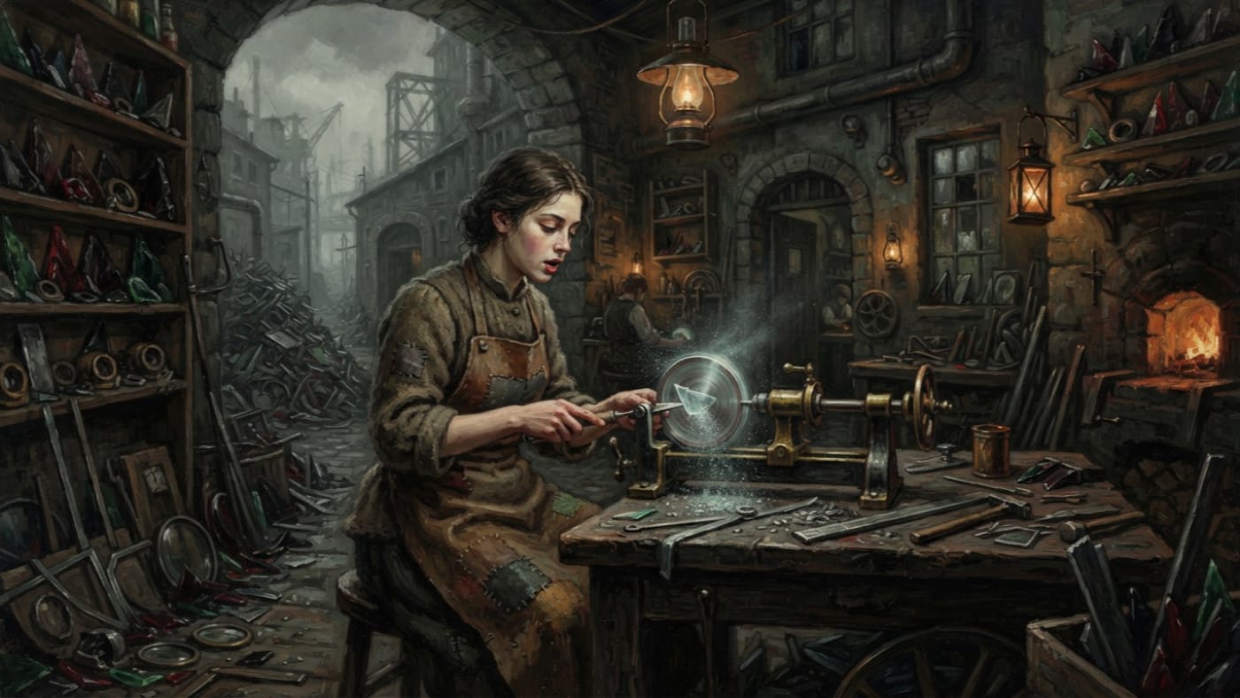 Orelia — Orelia, rendered as oil-painting.