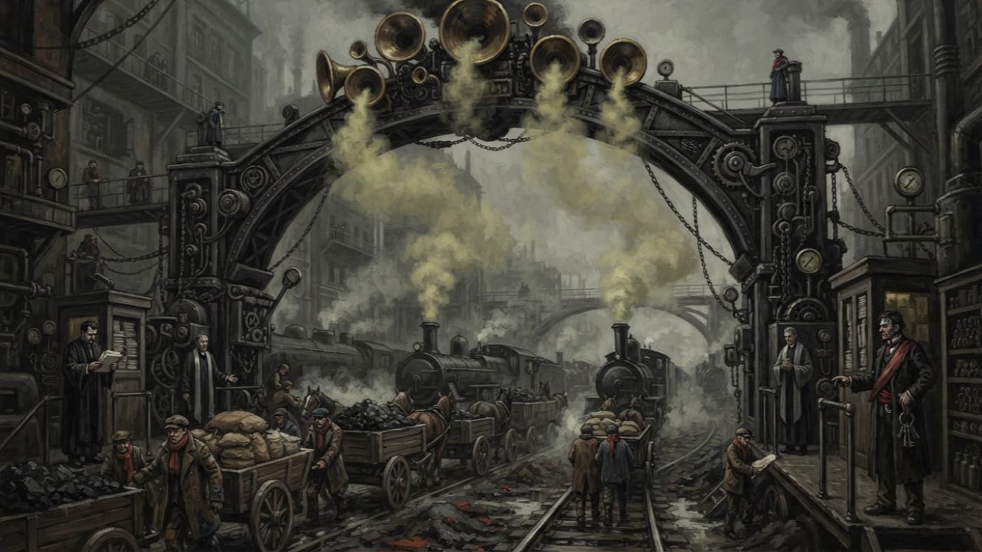 Palatine Gate — Palatine Gate, rendered as oil-painting.