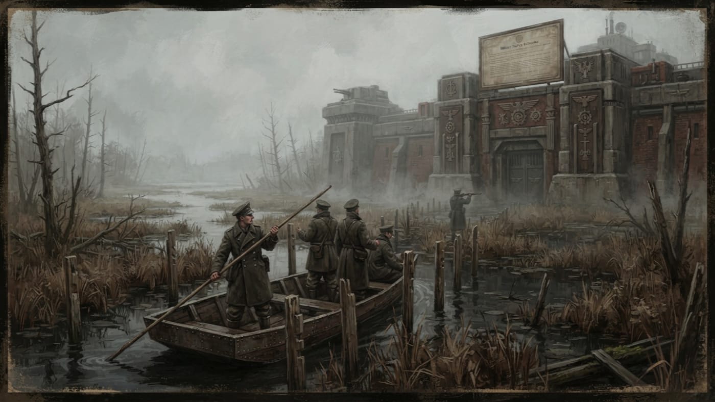 Military Secrecy Concordat — Military Secrecy Concordat, rendered as oil-painting.