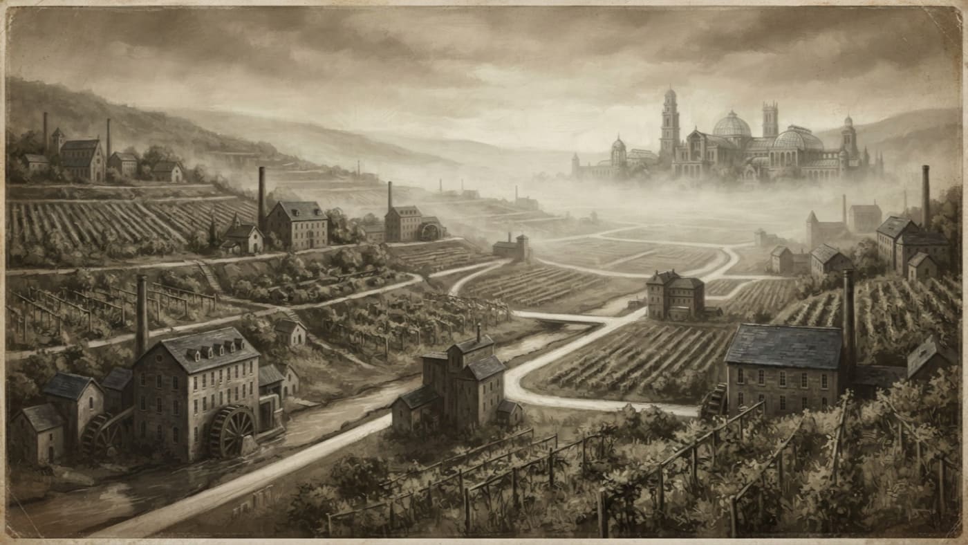 Old Kingdom of Phocis — Old Kingdom of Phocis, rendered as oil-painting.