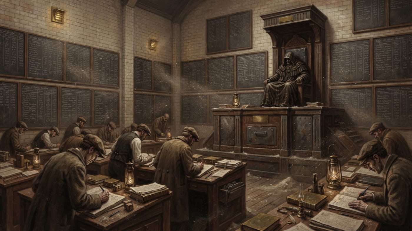 Parliament Hall — Parliament Hall, rendered as oil-painting.