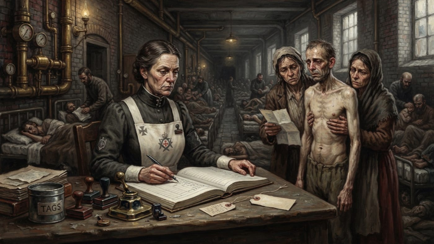 Pity-Clerk — Pity-Clerk, rendered as oil-painting.