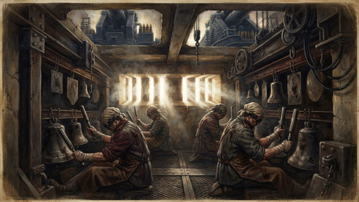 Platform Casimir — Platform Casimir, rendered as oil-painting.