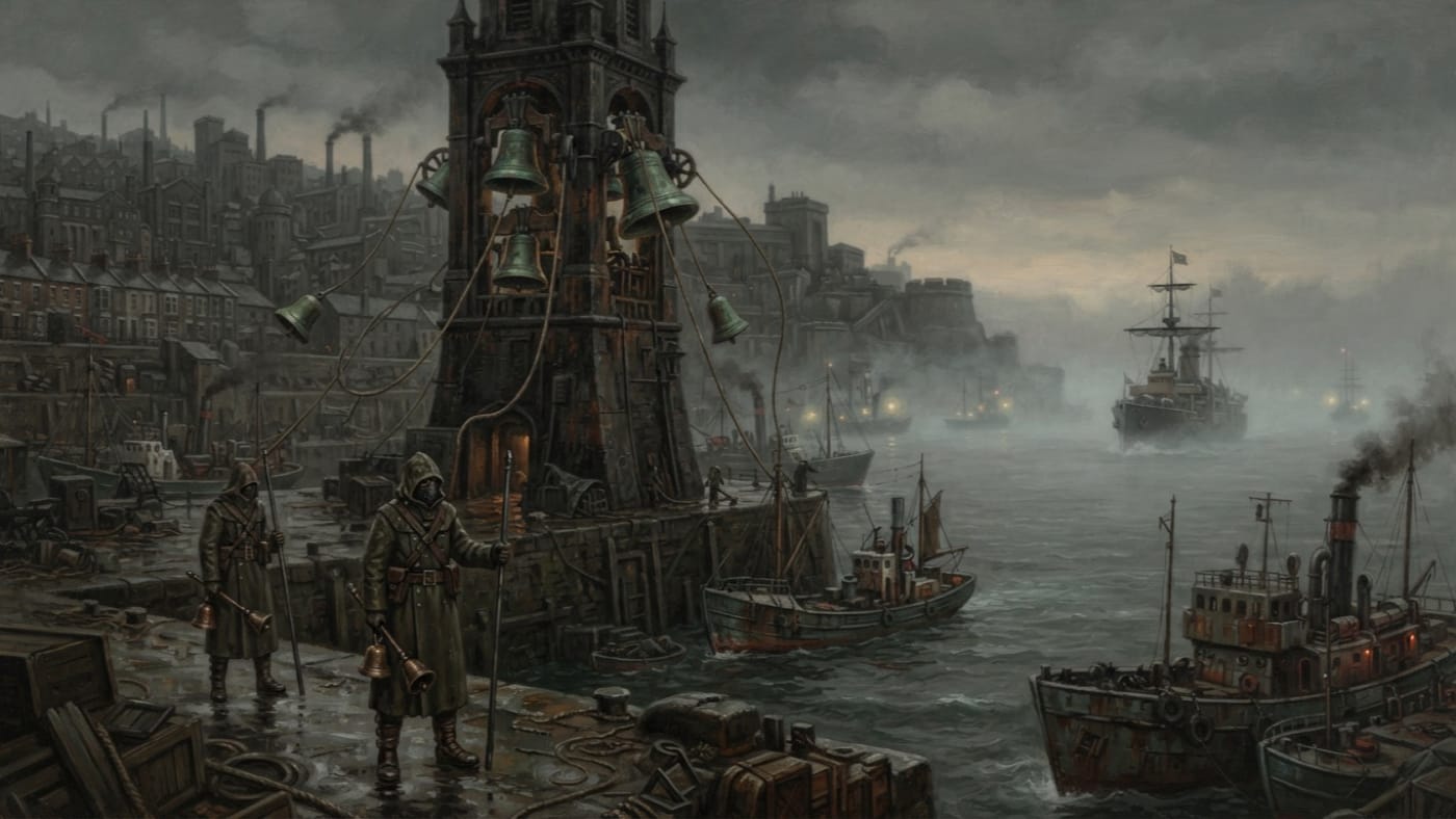 Plymouth — Plymouth, rendered as oil-painting.