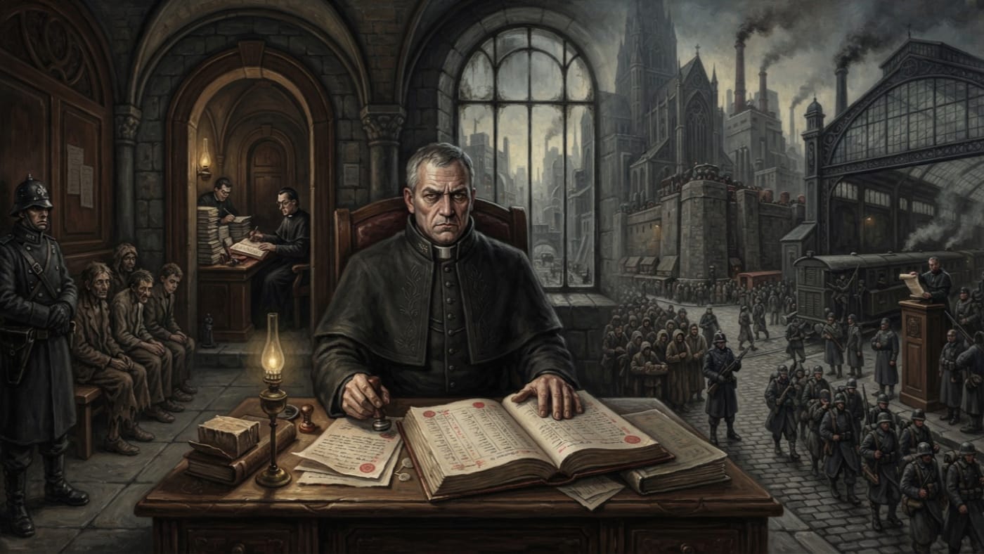 Praelates — Praelates, rendered as oil-painting.