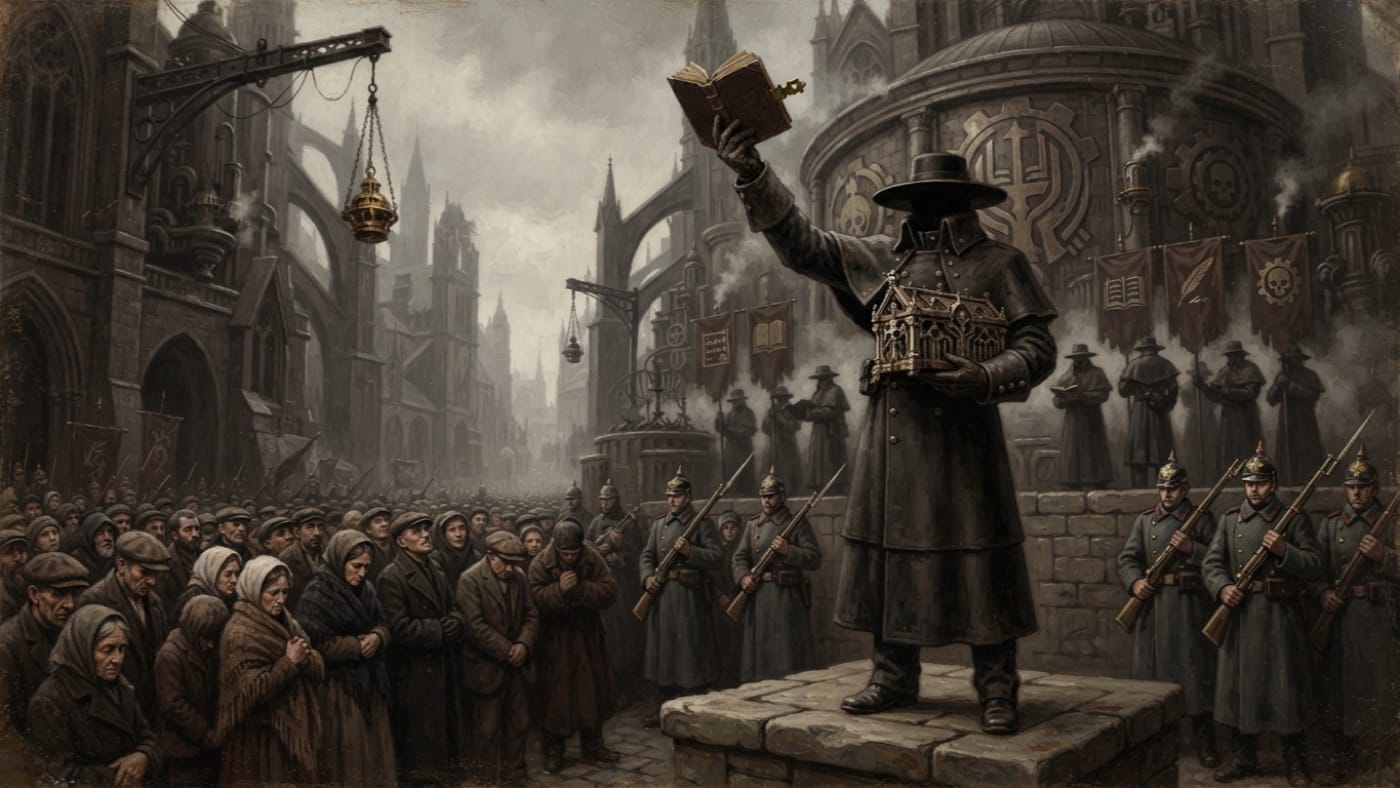 Procurator-General — Procurator-General, rendered as oil-painting.