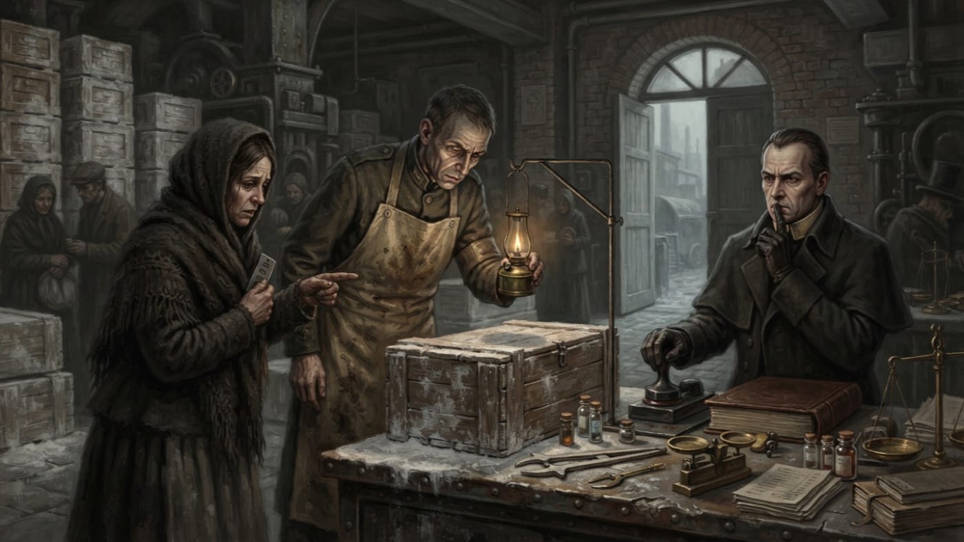 Purity Lamp — Purity Lamp, rendered as oil-painting.